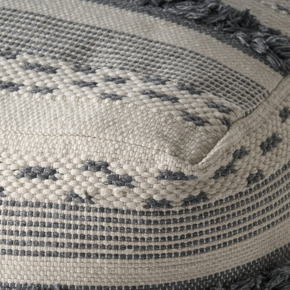 Laura Boho Cube Yarn Pouf