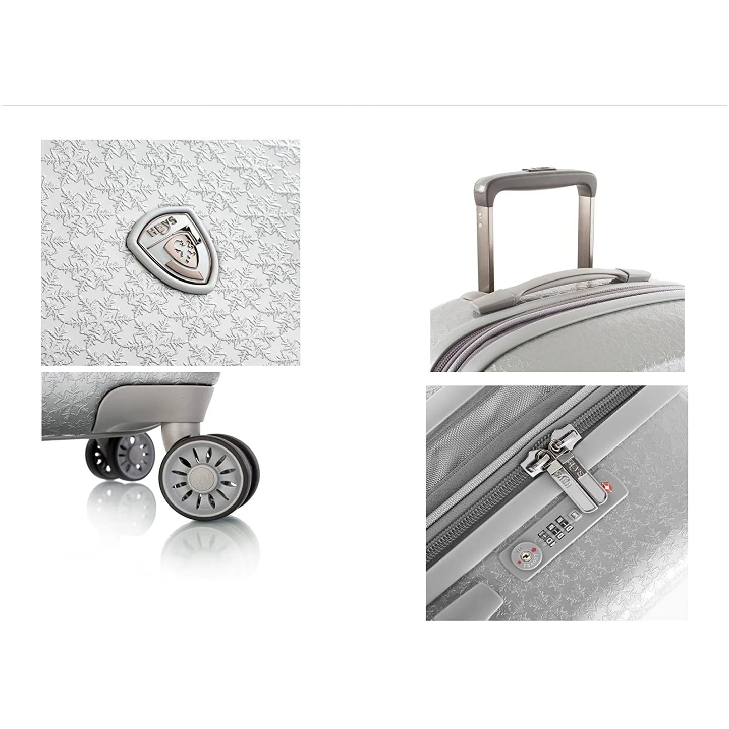 Heys America Motif-Neige Rolling Luggage (3 Piece Set)