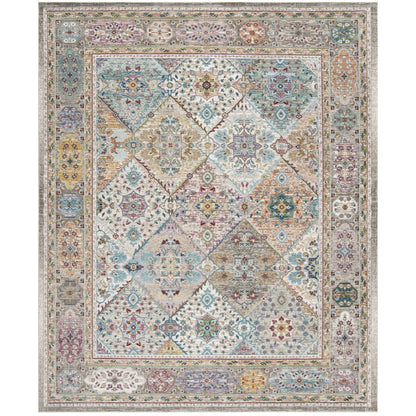 SAFAVIEH Aria Jarvis Traditional Area Rug, Cream/Multi, 5'1" x 7'6"