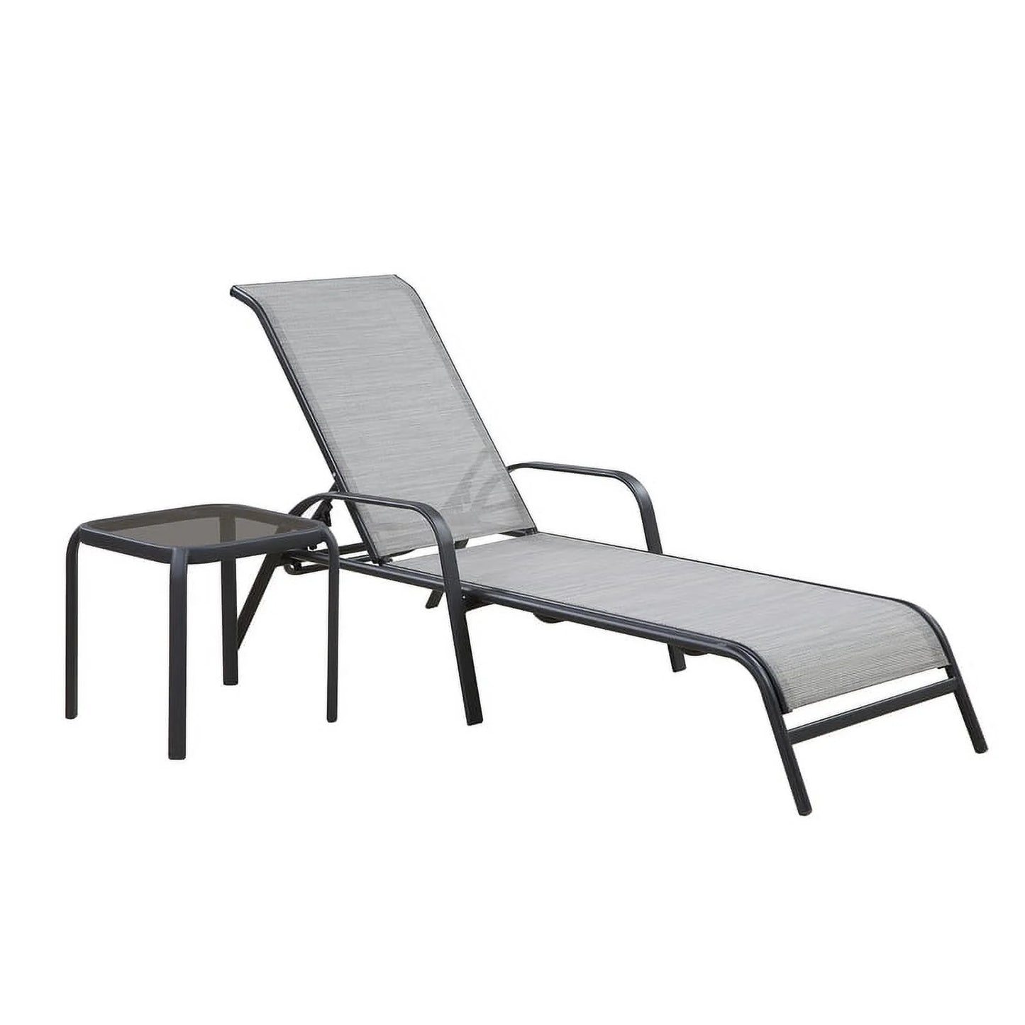 Living Accents 8048142 16 in. Roscoe Square Black Glass Side Table, Pack of 6