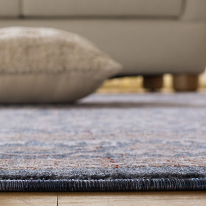Safavieh Sutton Area Rug, Navy Beige, 5’ x 8’