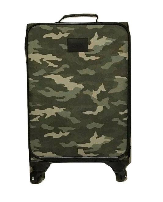 Victoria's Secret Pink Wheelie Carry On Travel Luggage Color Camo Print NWT