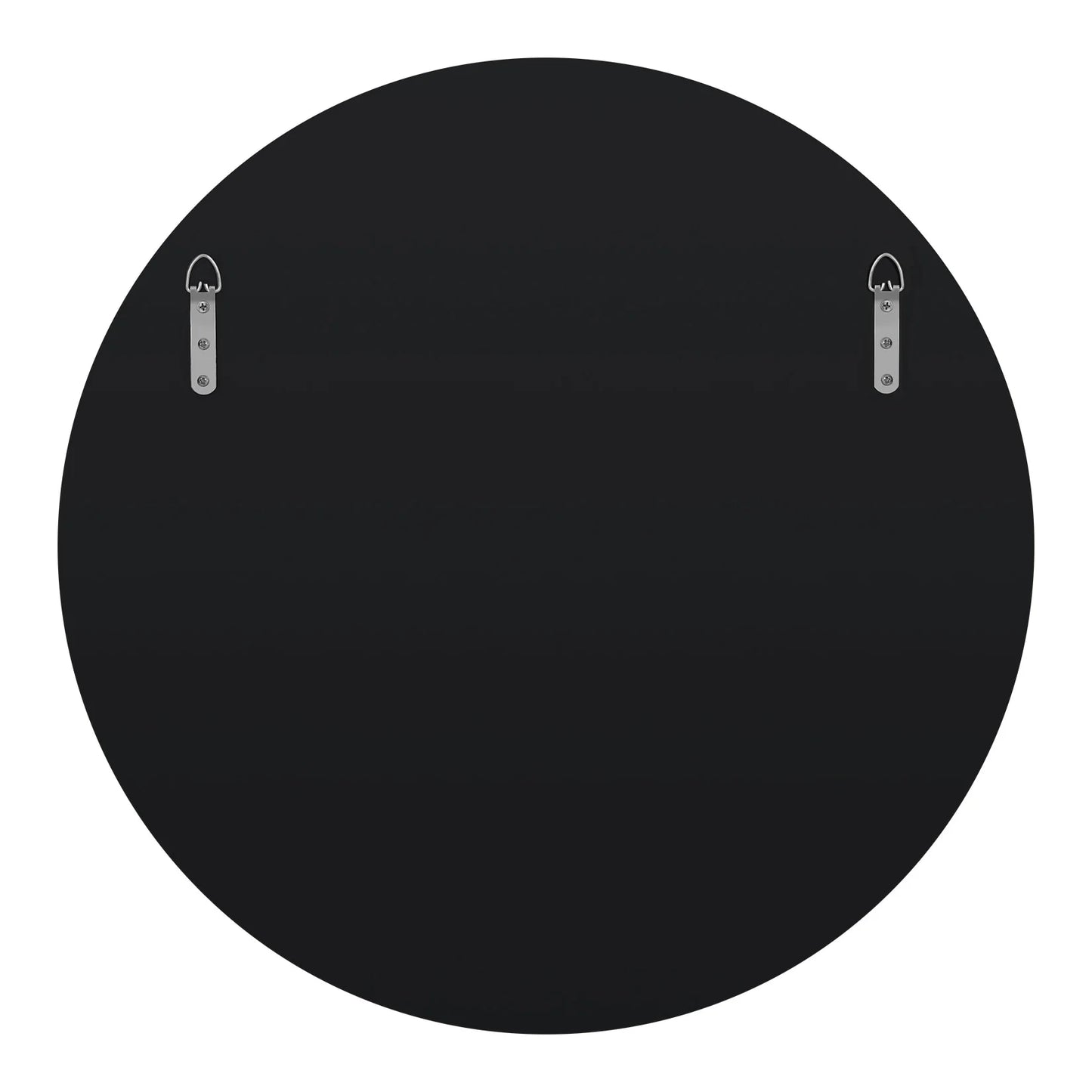 fliptrade Large Round Accent Beveled Wall Mirror 24"