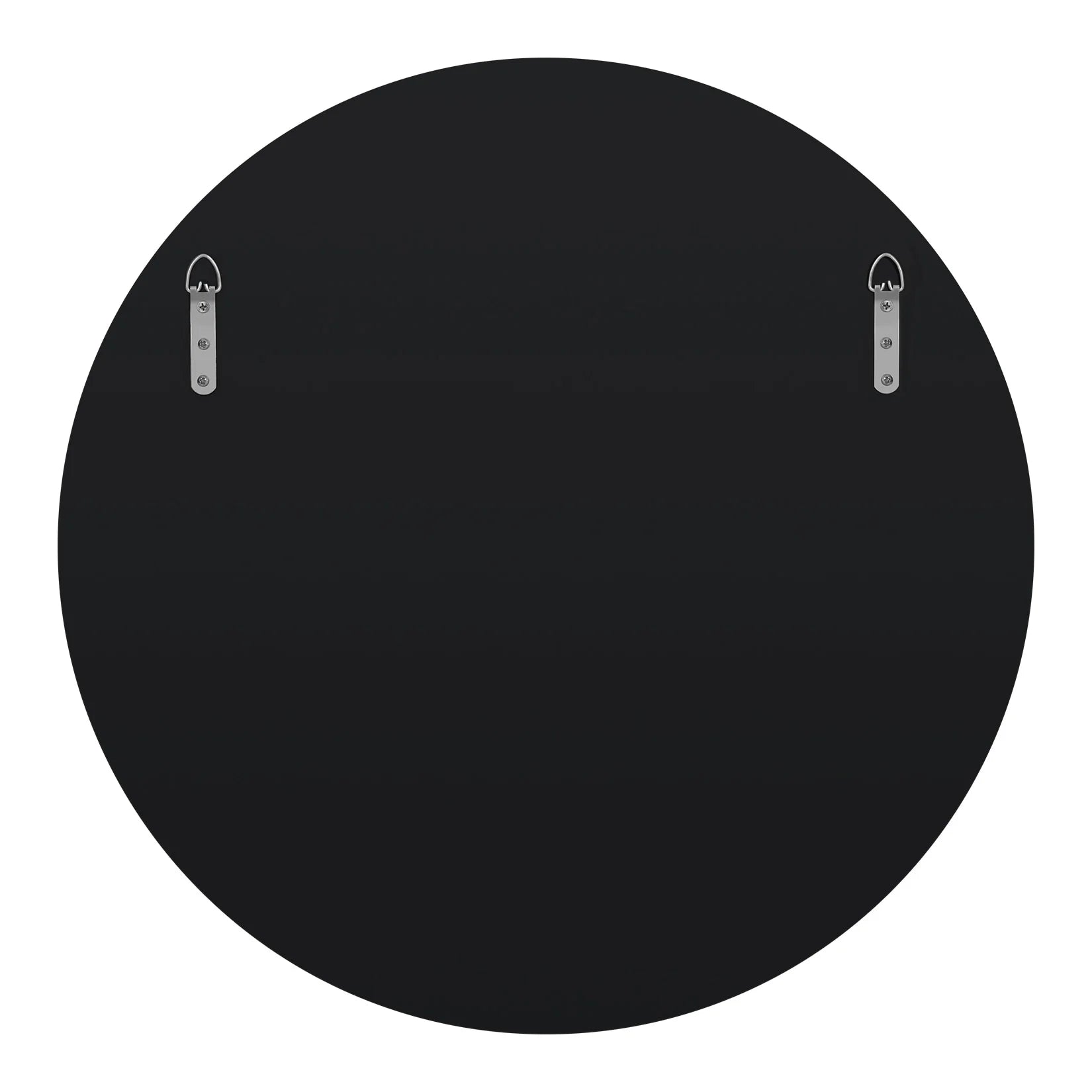 fliptrade Large Round Accent Beveled Wall Mirror 24"