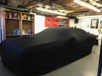 Indoor Car Cover Compatible with BMW 02 Series 1602, 1802, 2002 1966-1973 - Black Satin - Ultra Soft Indoor Material - Guaranteed Includes Storage Bag