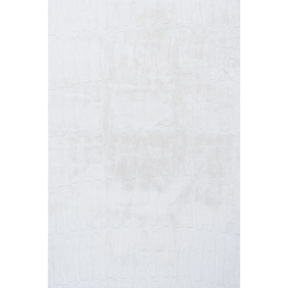 nuLOOM Tavina Solid Cloud Washable Area Rug, 5' x 8', Tavina Off-white