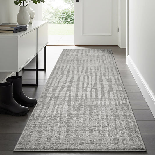 Illume Area Rug Collection, Abusir Gray