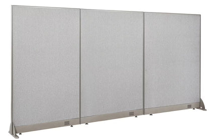 GOF Freestanding Office Partition-Straight Run w/Safety Legs (72"W x 60"H) Room Divider, Privacy Screen, Workstation Cubicle