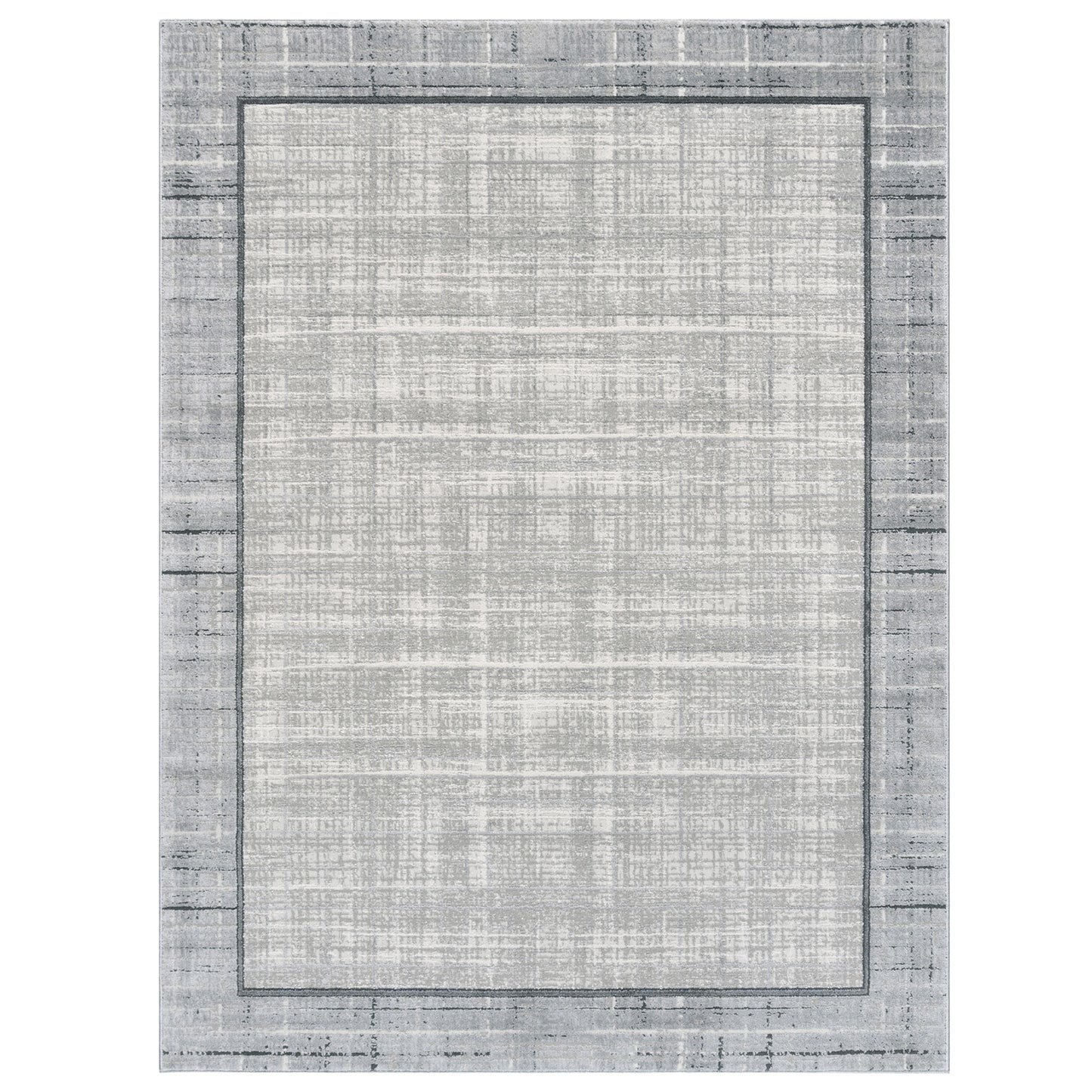 Eden Area Rug, Adelle Gray, 5’3” x 7’