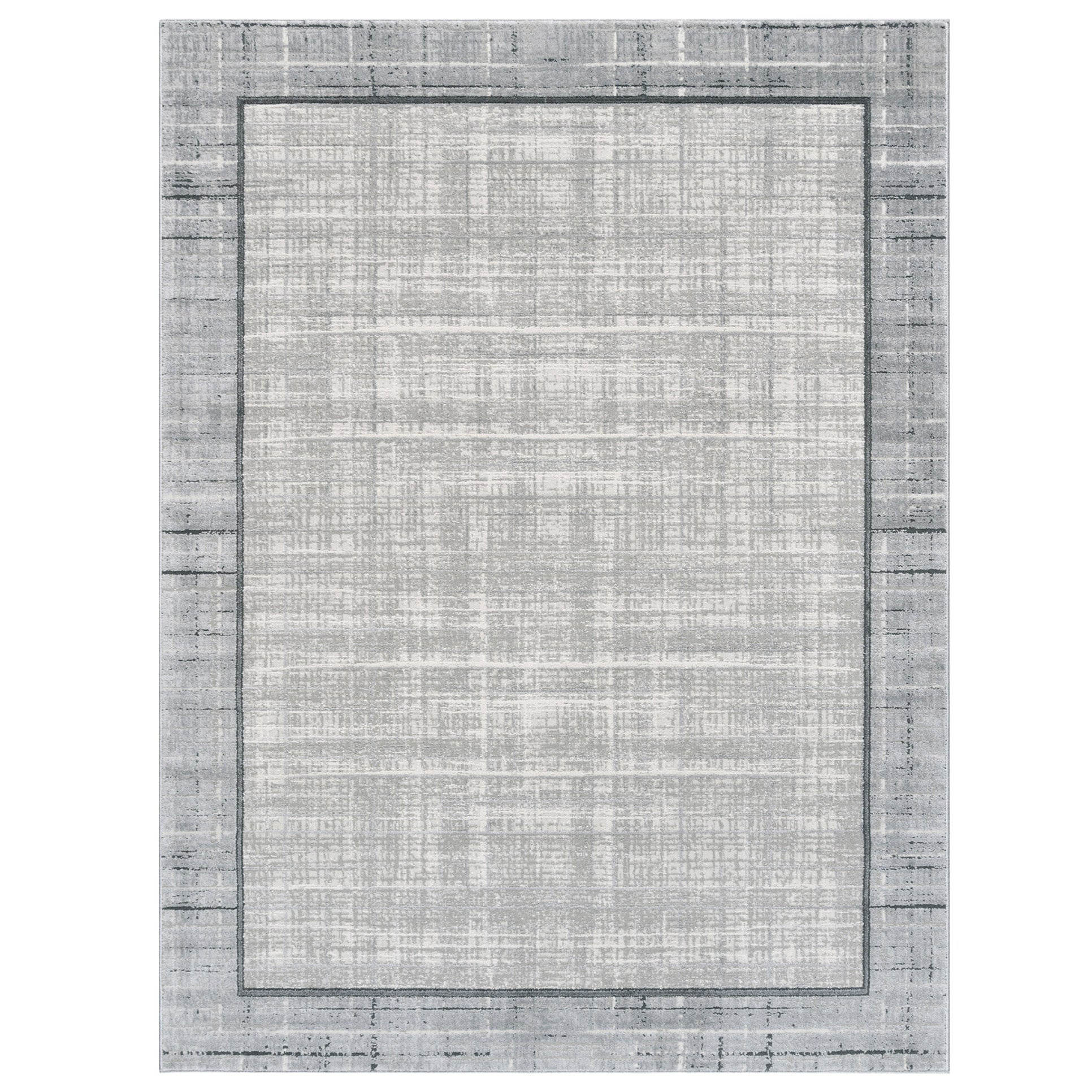 Eden Area Rug, Adelle Gray, 5’3” x 7’