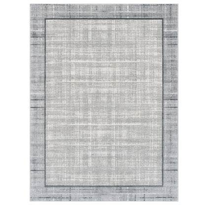 Eden Area Rug, Adelle Gray, 5’3” x 7’