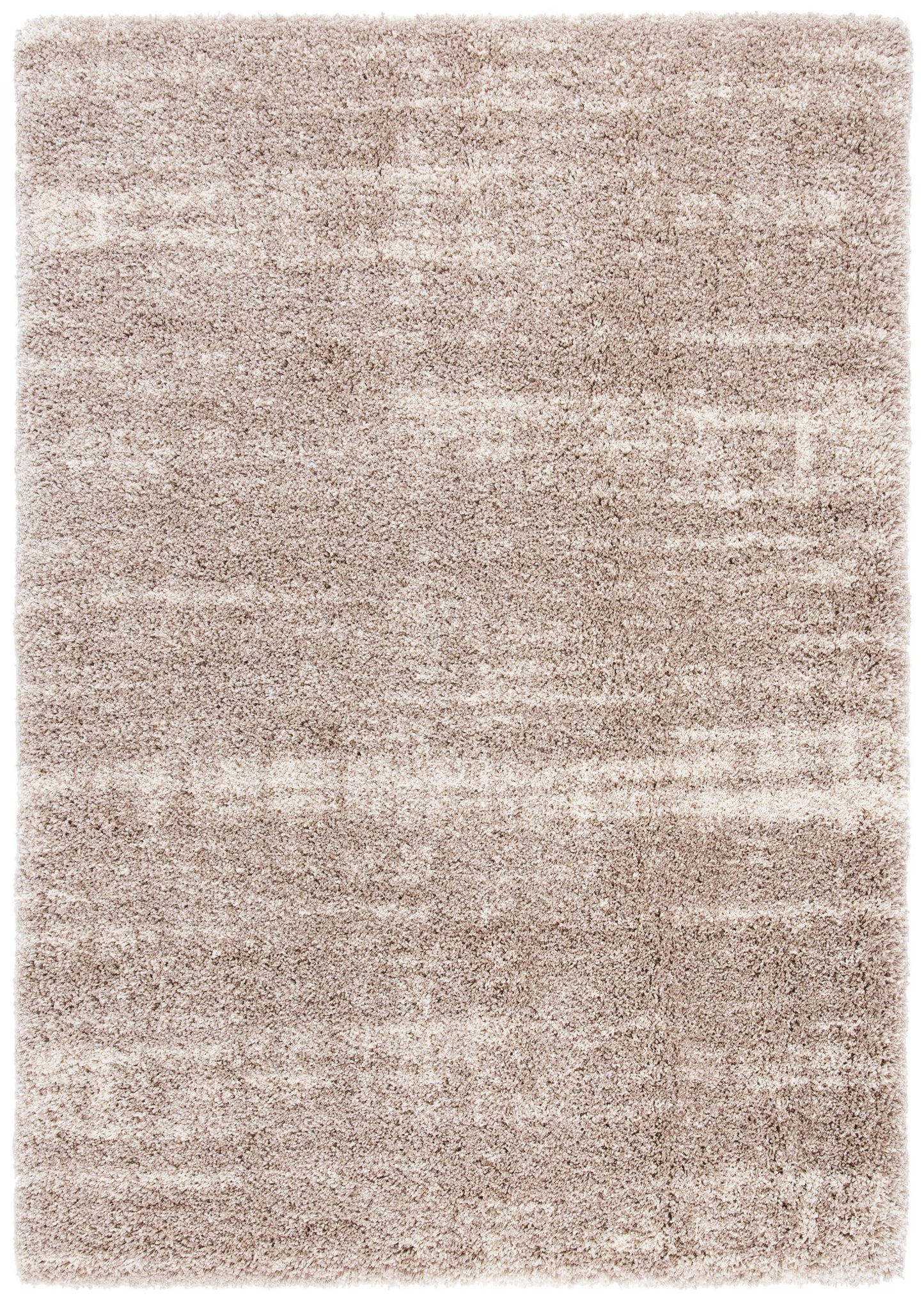 SAFAVIEH Hudson Shag Jacinda Abstract Area Rug, Ivory/Beige, 5'3" x 7'6"