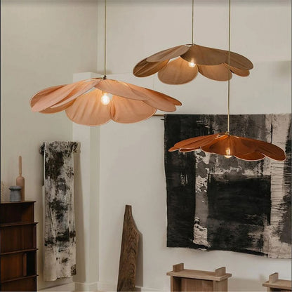 Arturesthome Dining Room Pendant Light, Nordic Modern Light Fixture, Modern Home Ceiling Light, Living Room Boho Flower Hanging Lamp, Bedroom Chandelier