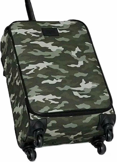 Victoria's Secret Pink Wheelie Carry On Travel Luggage Color Camo Print NWT
