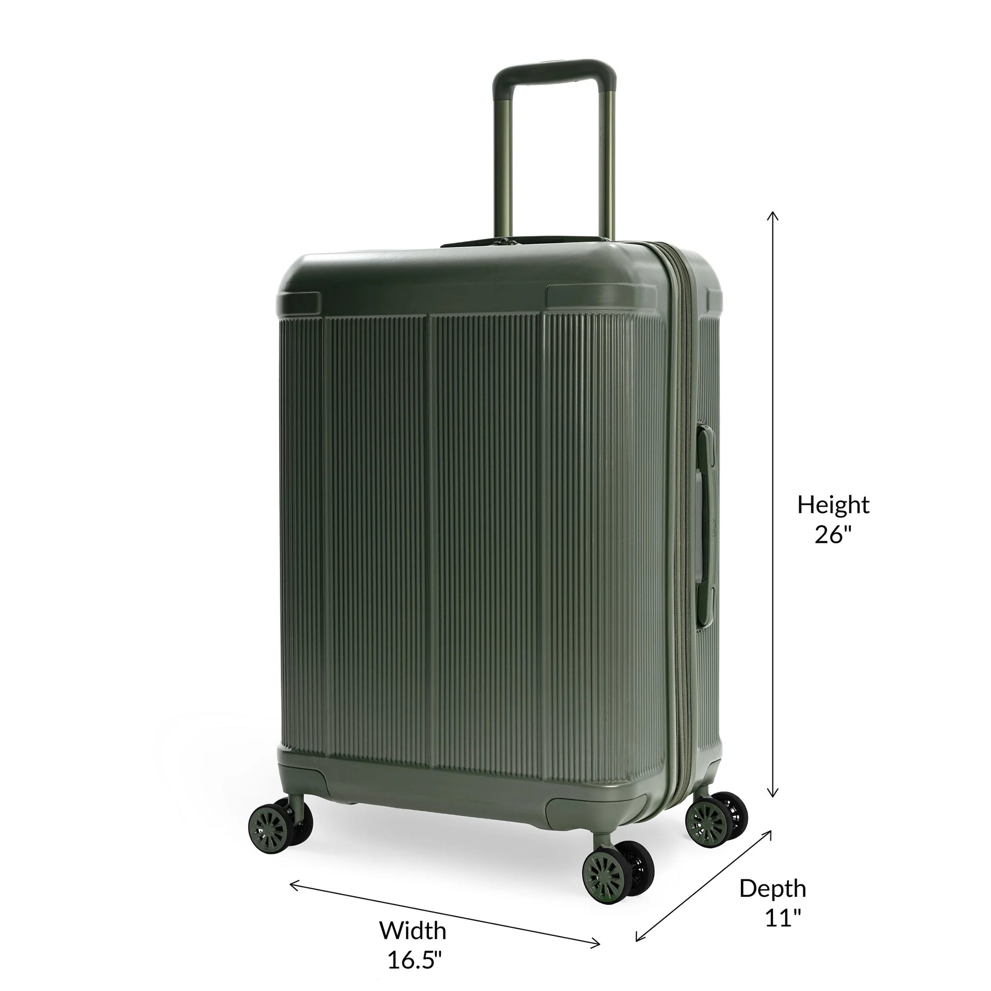 iFLY Hardside Rise 28" Large Checked Luggage, Sand