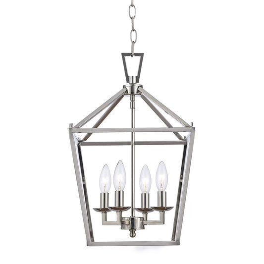 Trans Globe Lighting 10264 Lacey 4 Light 12" Wide Pendant - Chrome