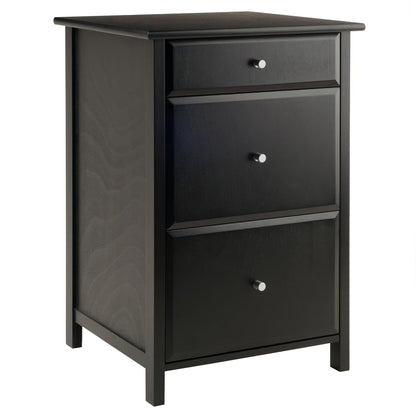 Winsome Delta Home Office File Cabinet, White Finish