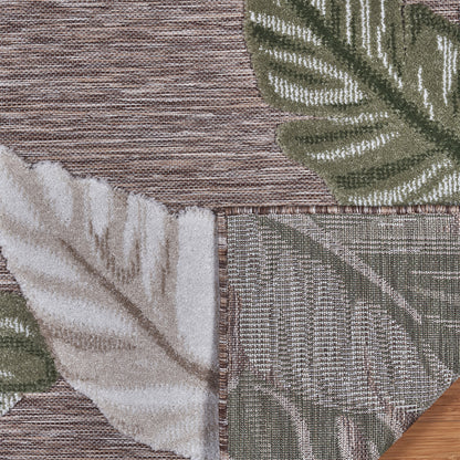 Laguna Indoor/Outdoor Area Rug, Molokai Natural, 8’8” x 13’