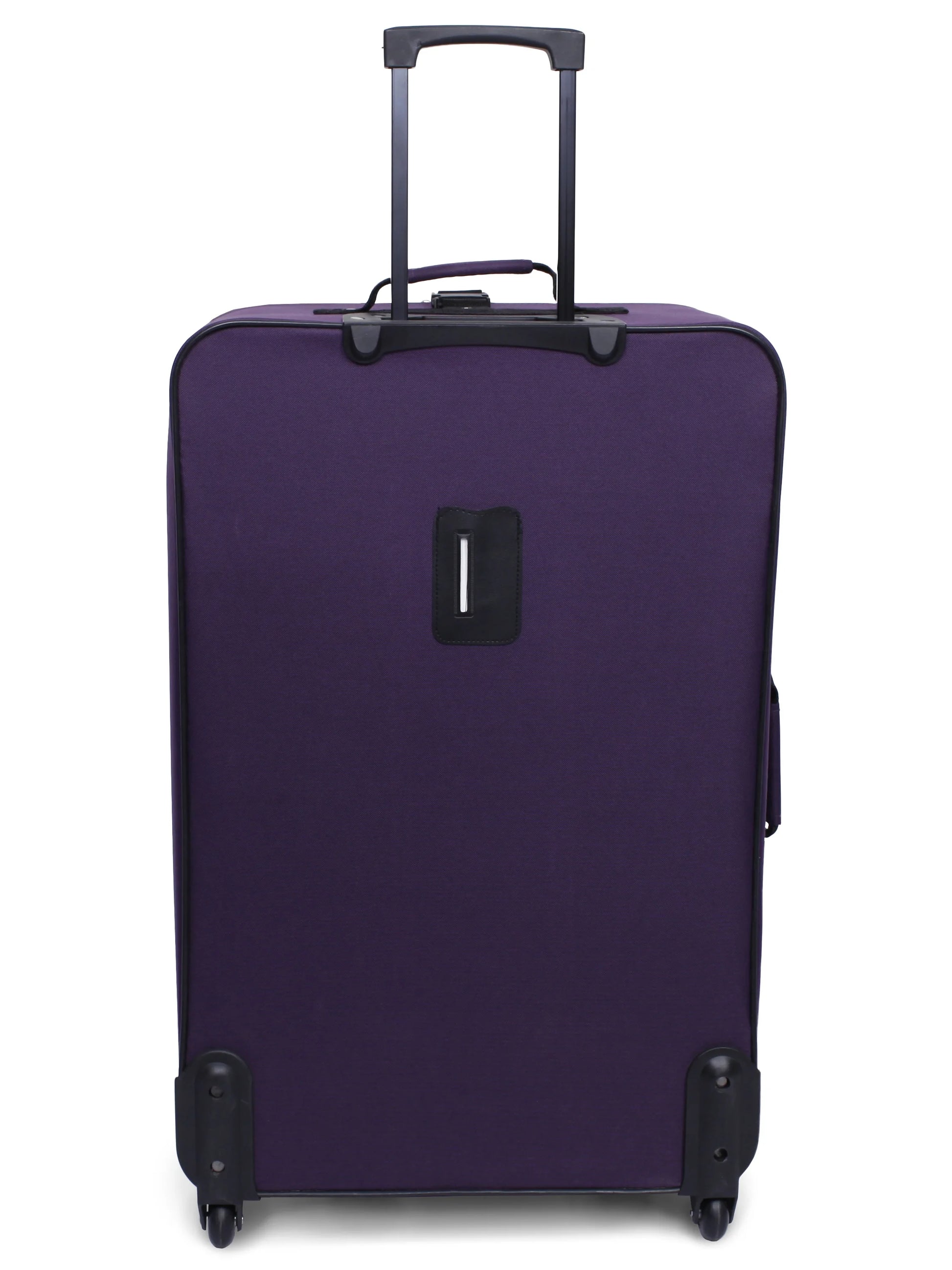 Protege 5 Piece Luggage Set, Includes Check, Carry-on Size, Tote, Toiletry Bag and Cinch Bag, Purple