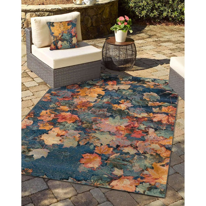 Liora Manne Marina Multi Color Indoor Outdoor Area Rug 75% Polypropylene