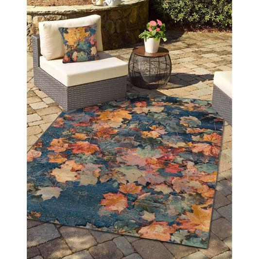 Liora Manne Marina Multi Color Indoor Outdoor Area Rug 75% Polypropylene