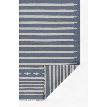 Erin Gates Contemporary Rectangle Area Rug, Denim, 5' X 7'6"