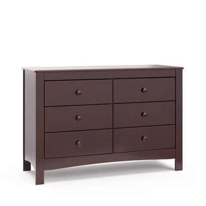 Graco Noah 6 Drawer Nursery Double Dresser, White