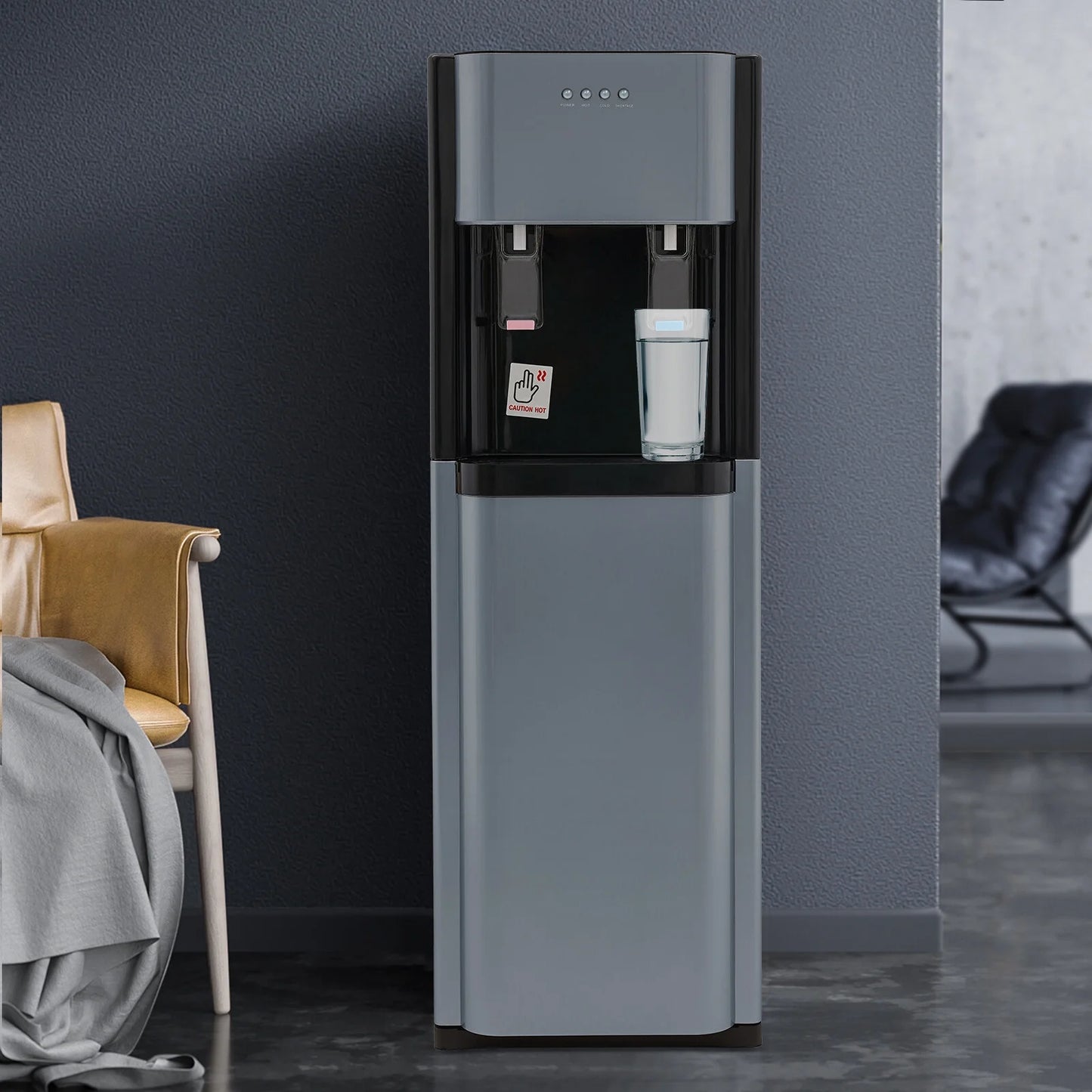 Bottom Loading Water Cooler Dispenser 5 Gallon Water Dispenser for Home Offices Hotels