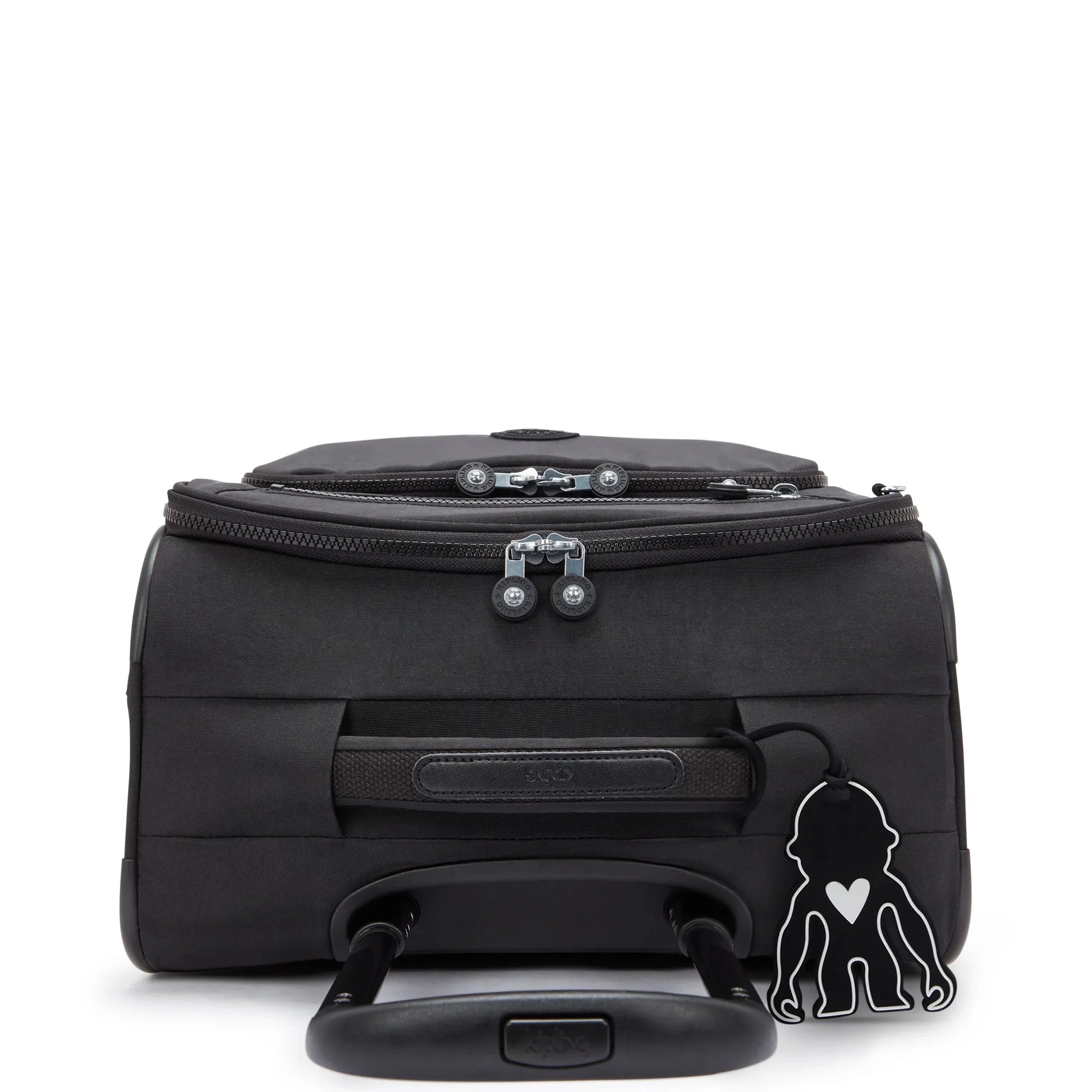 Kipling New Youri Spin Small 4 Wheeled Rolling Luggage Black Noir