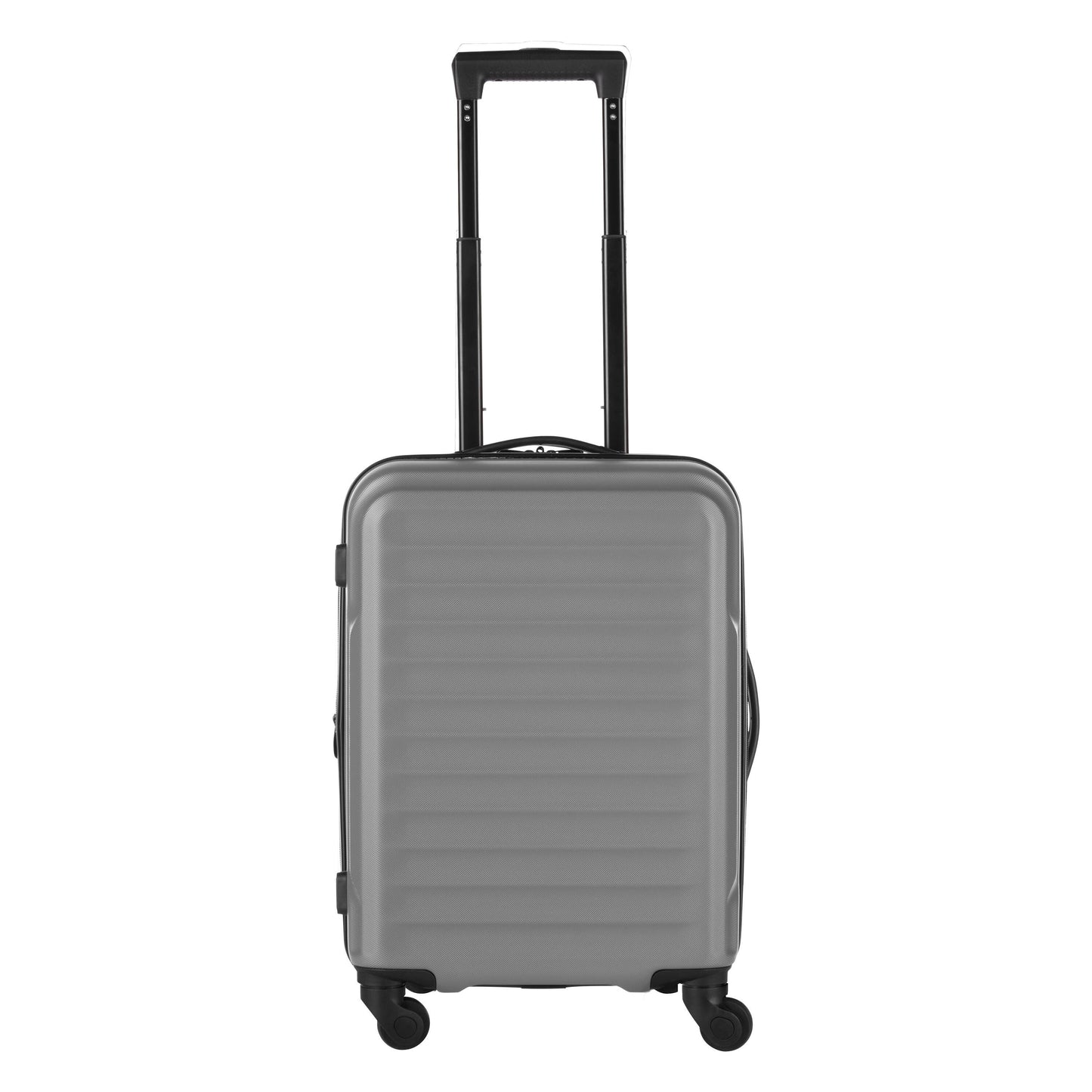 Protege 20 and 28 inch Hardside ABS Upright Luggage with 100% ABS Soothing Grey