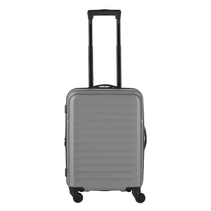 Protege 20 and 28 inch Hardside ABS Upright Luggage with 100% ABS Soothing Grey