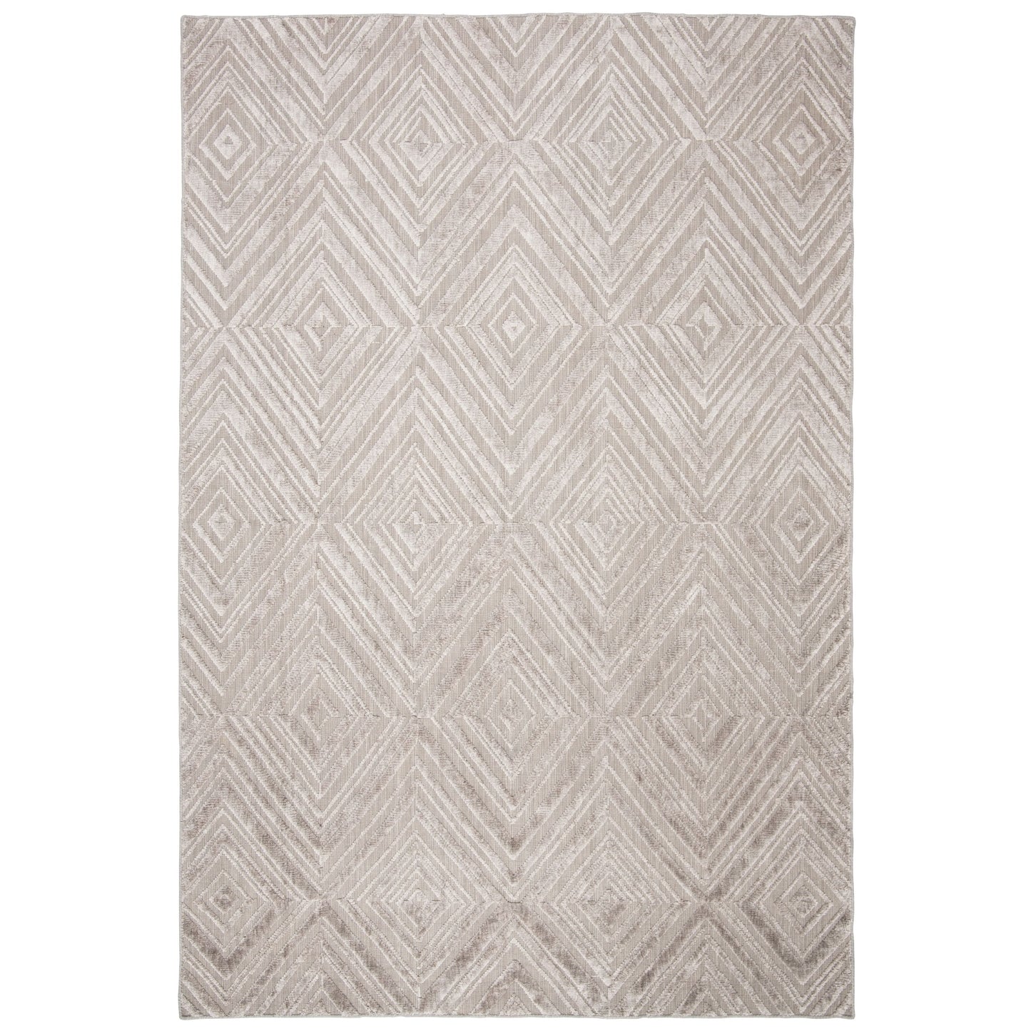 SAFAVIEH Mirage Frona Geometric Area Rug, Grey, 6' x 9'