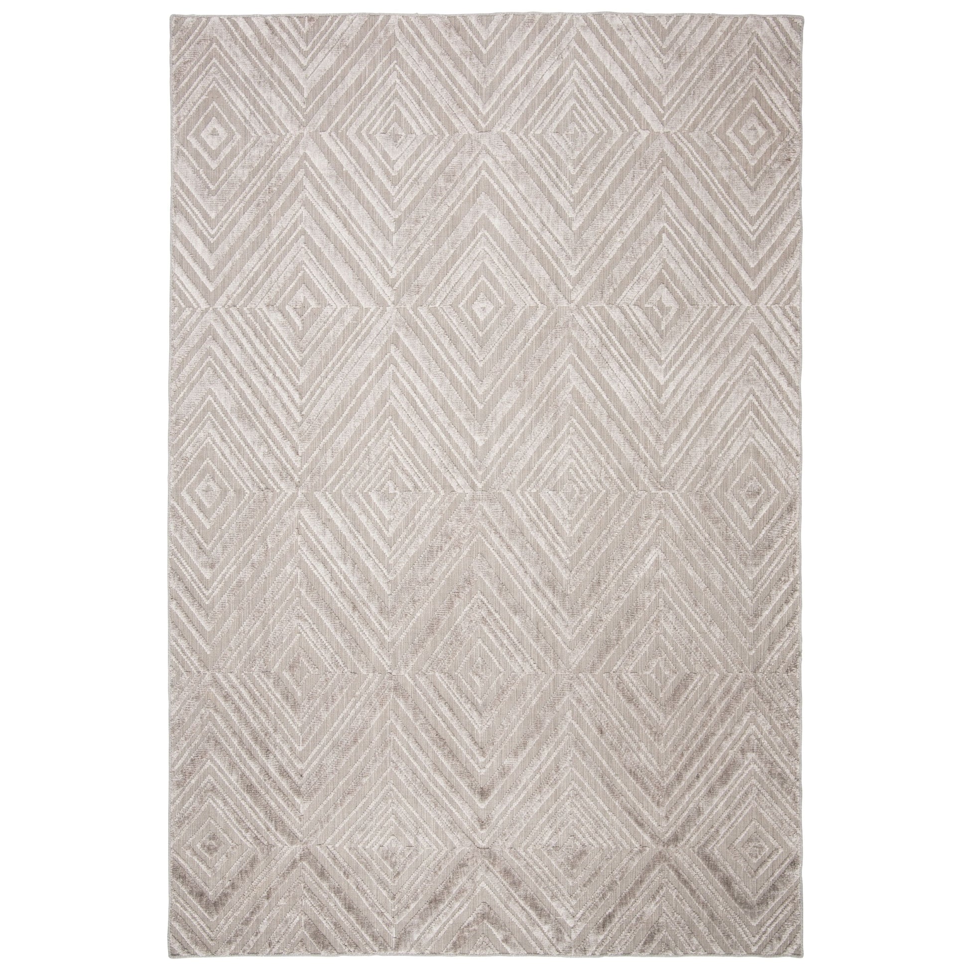 SAFAVIEH Mirage Frona Geometric Area Rug, Grey, 6' x 9'