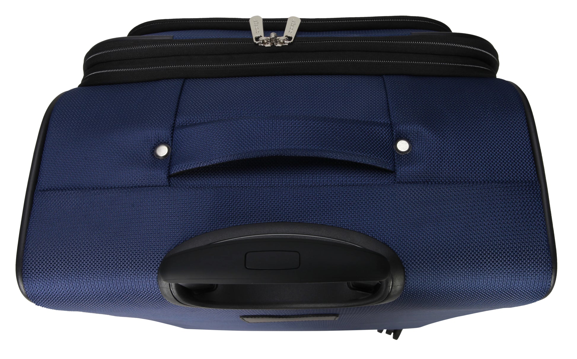Protege Ashfield 25" Checked 8-Wheel Spinner Luggage Navy