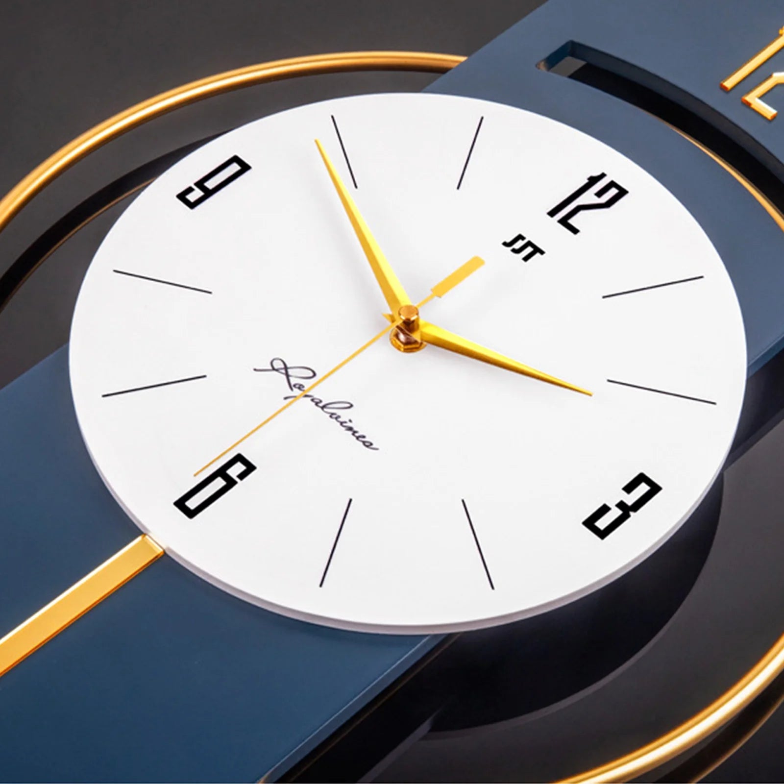 Wall Clock, Wall Clocks for Living Room, Modern Decorative Pendulum Wall Clock, Without Tick Noises, Modern Minimalist Pendulum Clock for Bedroom Office Kitchen