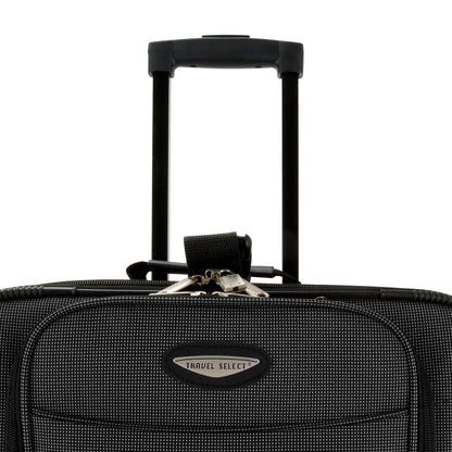 Travel Select Amsterdam Softside Expandable Rolling Luggage, TSA-Approved, Lightweight, Gray, 29" Checked Large