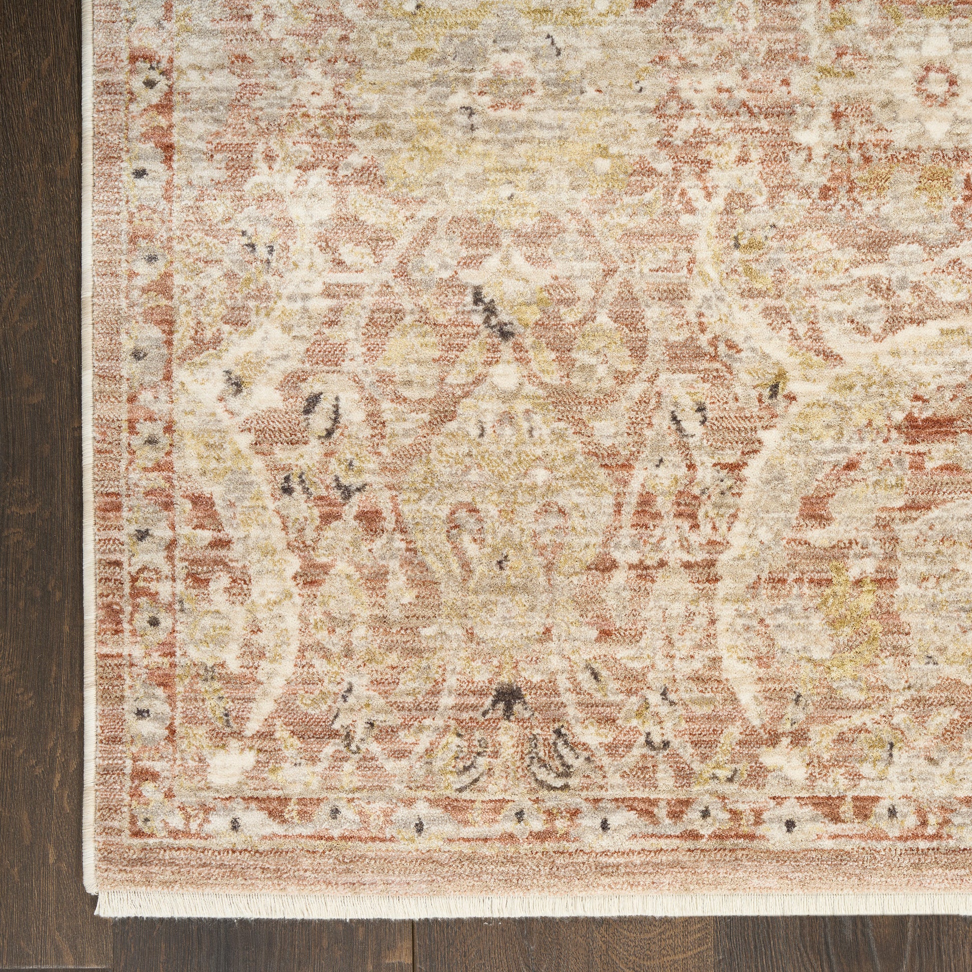 Nourison Antiqua Area Rug, Leigh, 9’ x 12’7”