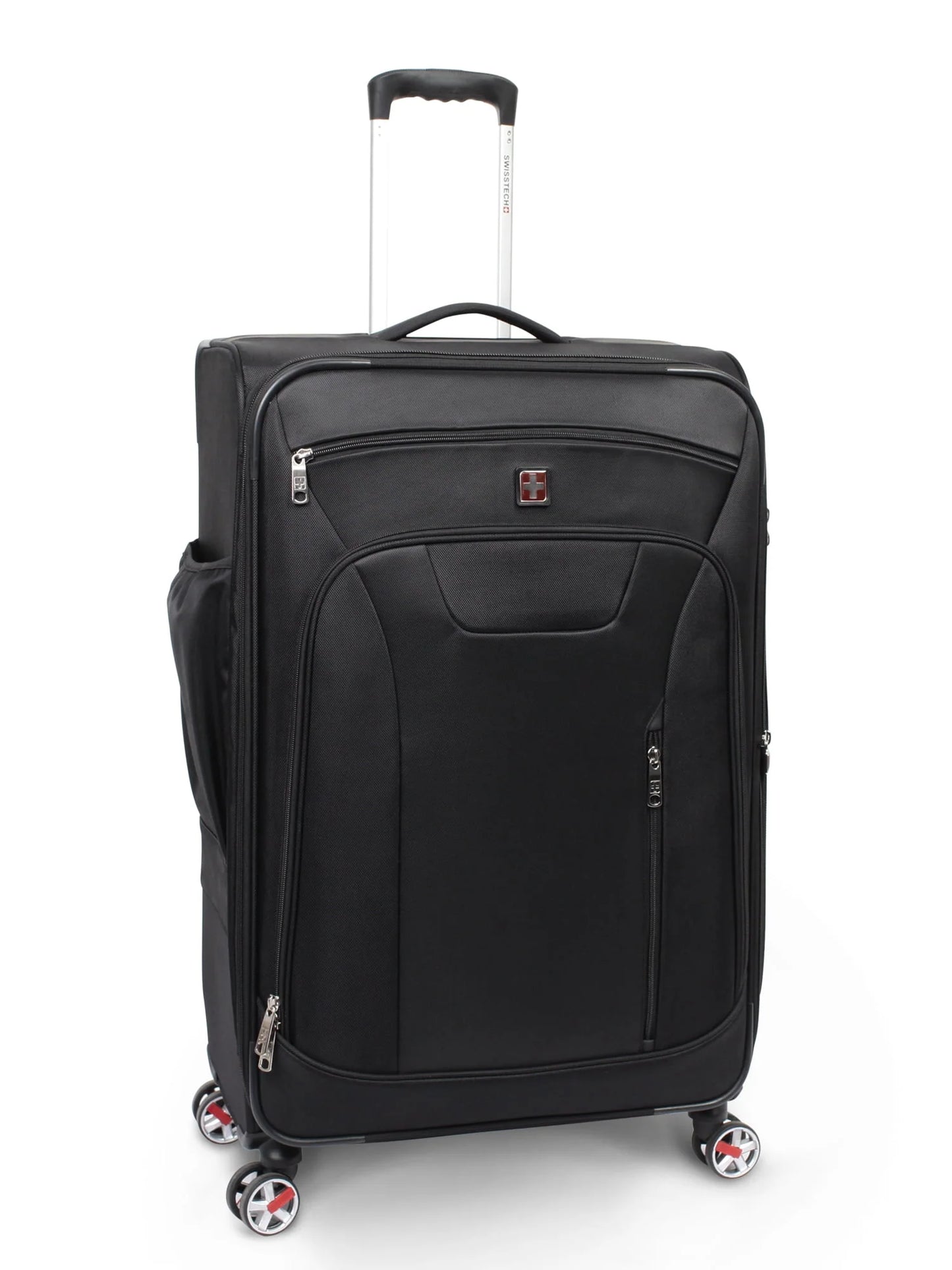 SwissTech Executive 29" 8-Wheel Softside Luggage, Black
