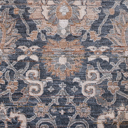 Safavieh Sutton Area Rug, Navy Brown, 6’ x 9’