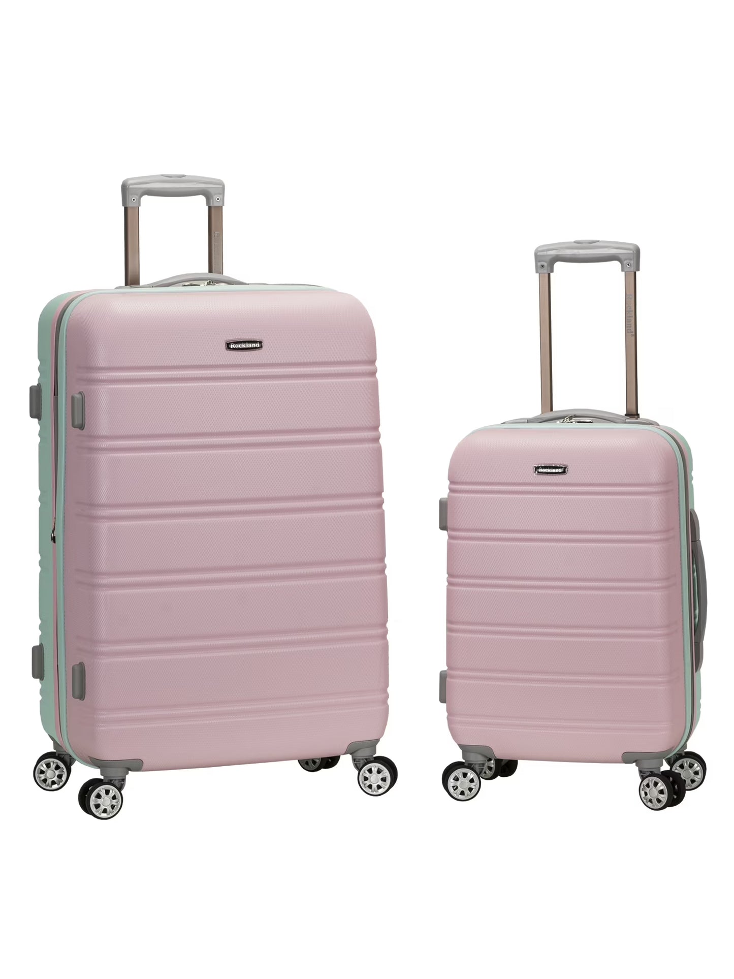 Rockland Melbourne 2 Piece Hardside Spinner Luggage Set