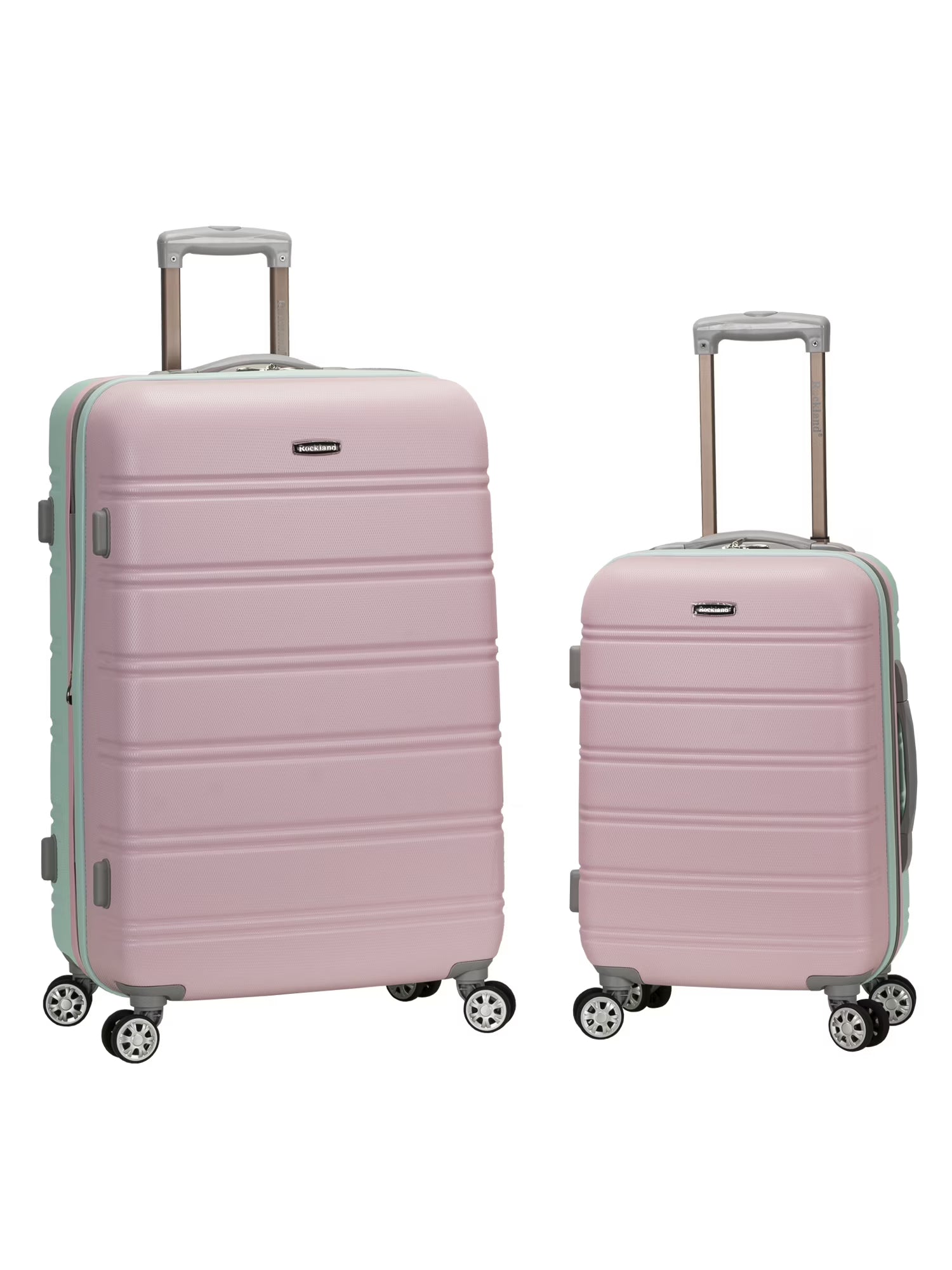 Rockland Melbourne 2 Piece Hardside Spinner Luggage Set