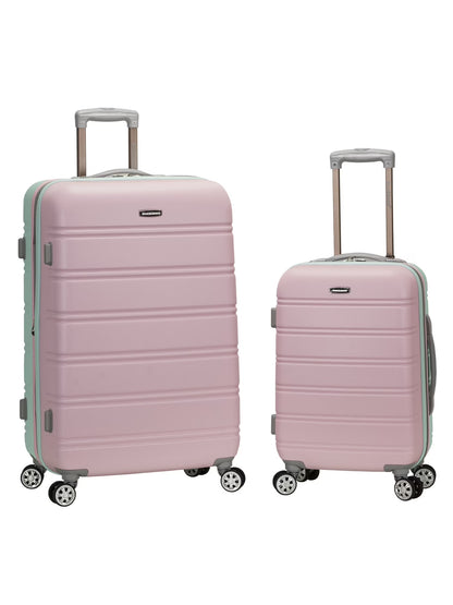 Rockland Melbourne 2 Piece Hardside Spinner Luggage Set