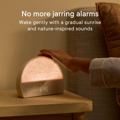 Hatch Restore 2 Sunrise Alarm Clock, Sound Machine, Smart Light (Putty) Your Bedside Sleep Guide, White Noise, Custom Sleep Routines, Dimmable Clock, Deep Sleep, Gentle Alarm, Wake Up Rested