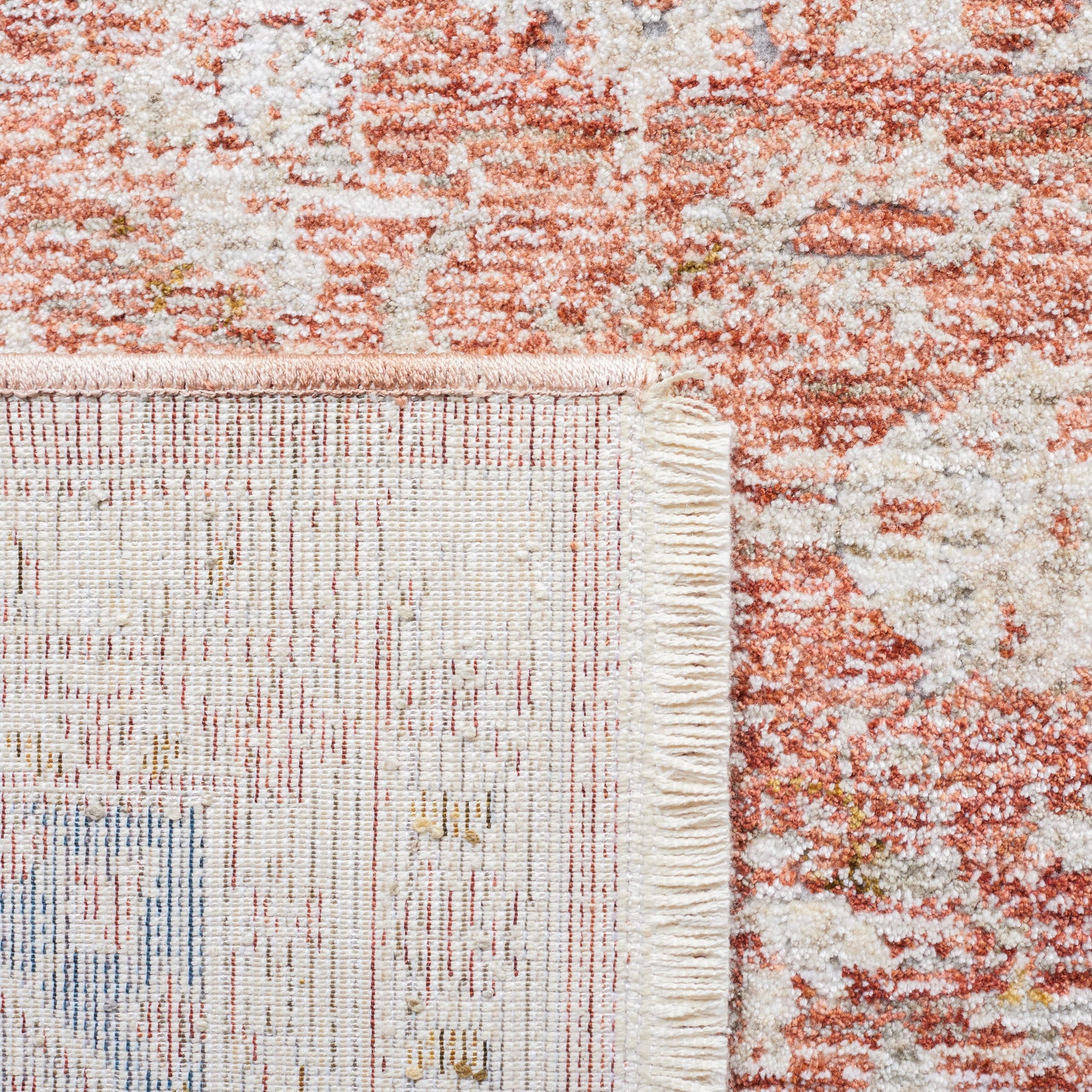 SAFAVIEH Limitee Codie Oriental Area Rug, Rust/Blue, 8' x 10'