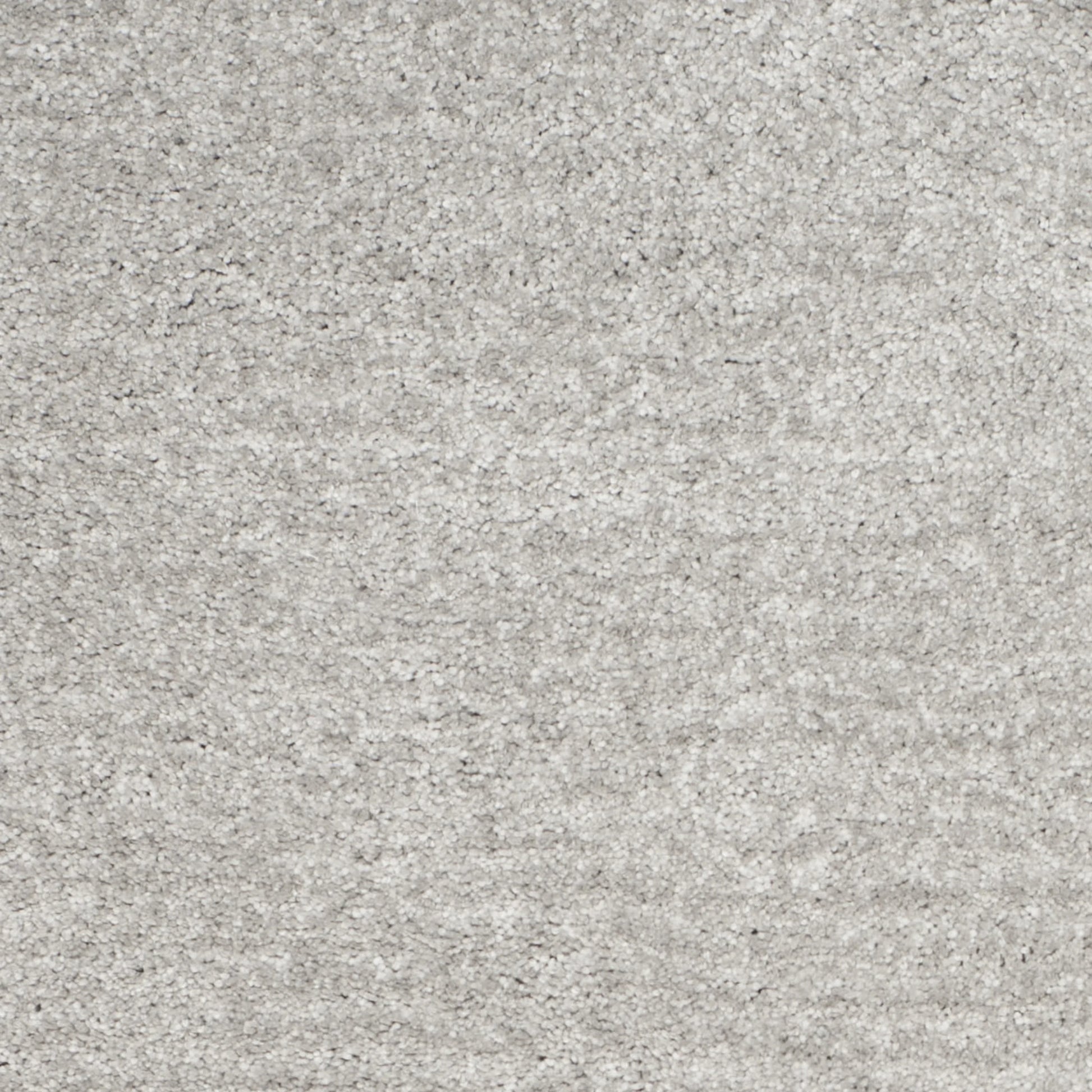 SAFAVIEH Ultimate Atanas Solid Plush Polyester Shag Area Rug, Silver, 4' x 6'