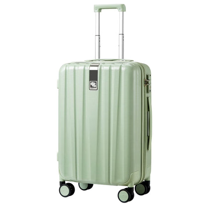 Hanke 28in Adult Hardside Checked Luggage, Ivory White