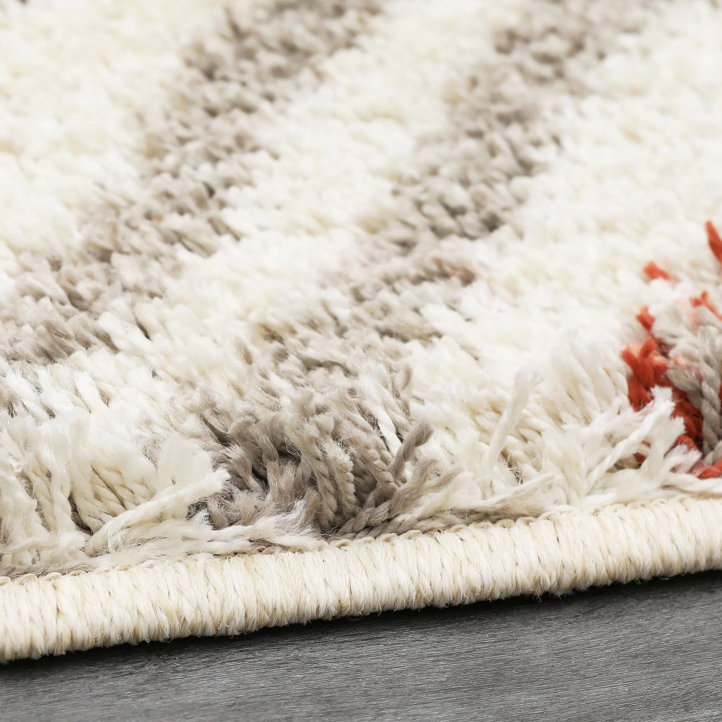 Mohawk Laguna Tribal Diamond Coral Area Rug, 5' x 8'