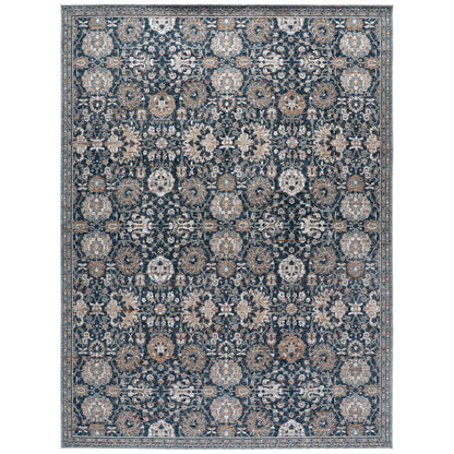Safavieh Sutton Area Rug, Navy Brown, 9’ x 12’