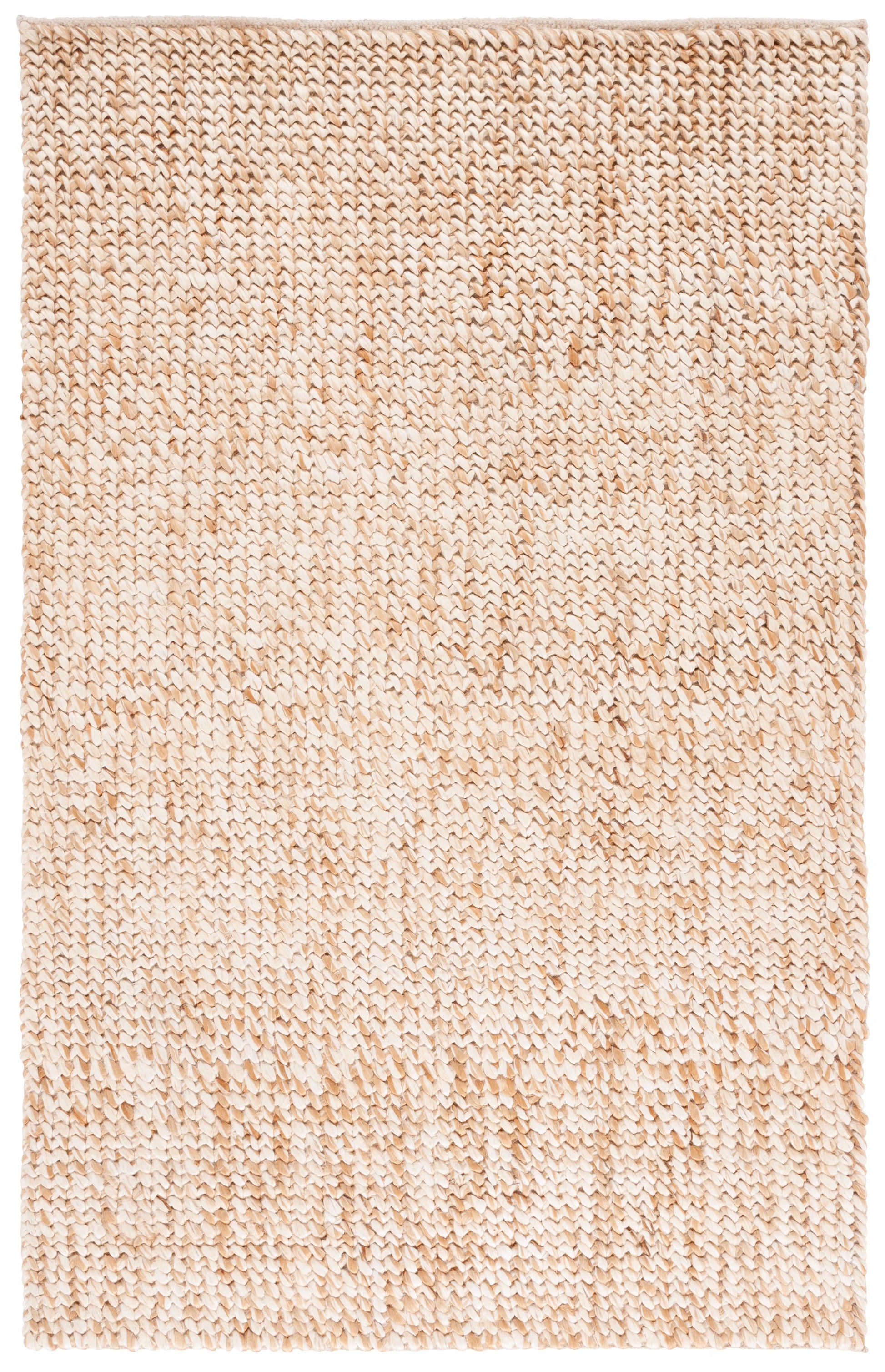 SAFAVIEH Natural Fiber Alayna Solid Area Rug, Natural/Bleach, 8' x 10'