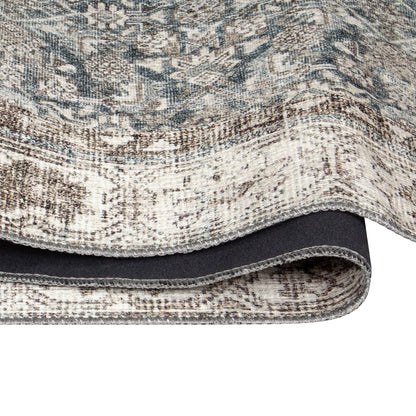 Apache Chenille Area Rug, Celyse Blue, 9'8' x 13'7'